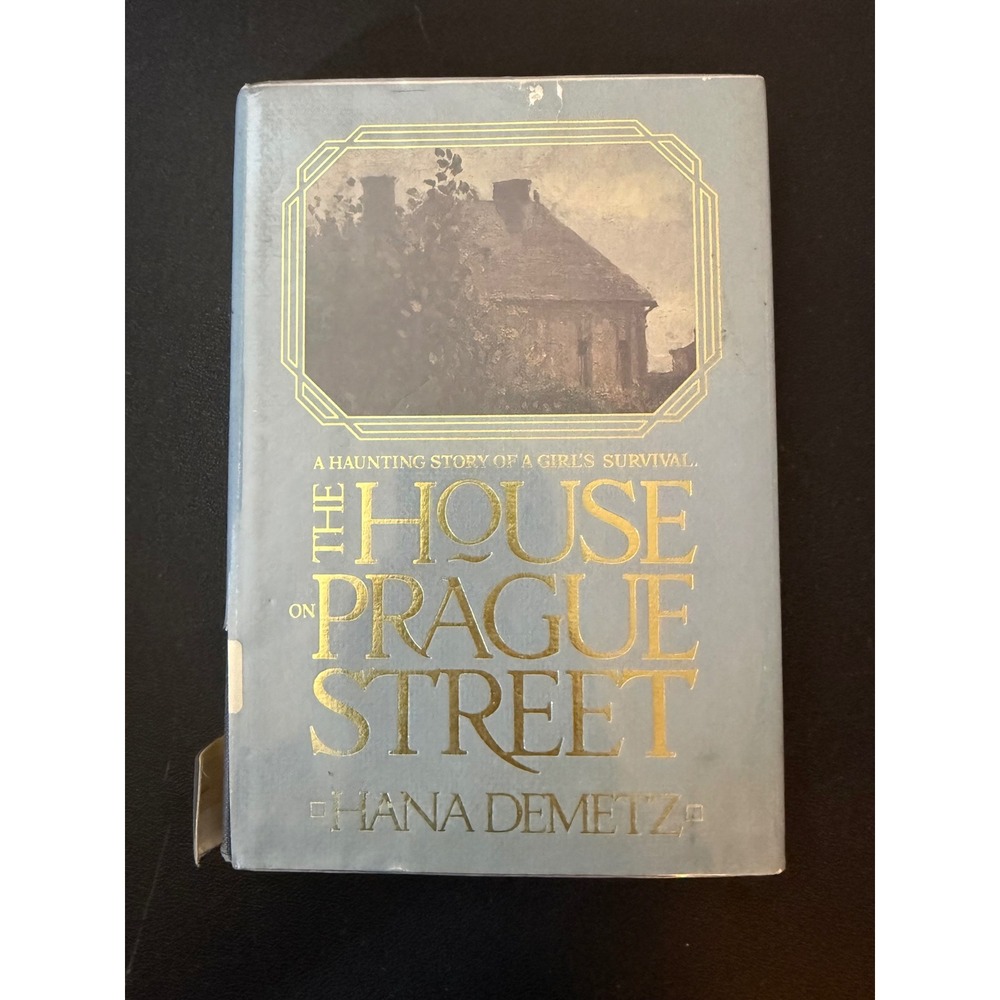 The House on Prague Street Hana Demetz Hardcover 1980 WWII Fiction